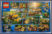 Jungle Air Drop Helicopter from City - Box Sets manufactured by Lego [Back]