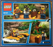 Jungle Starter Set from City - Box Sets manufactured by Lego [Back]