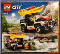 Kayak Adventure from City - Box Sets manufactured by Lego [Back]