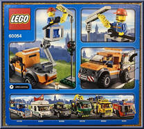 Light Repair Truck from City - Box Sets manufactured by Lego [Back]