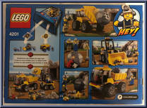 Loader and Dump Truck from City - Box Sets manufactured by Lego [Back]