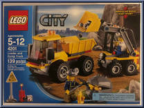 Loader and Dump Truck from City - Box Sets manufactured by Lego [Front]