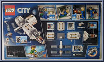 Lunar Space Station from City - Box Sets manufactured by Lego [Back]