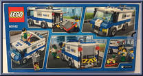 Money Transporter from City - Box Sets manufactured by Lego [Back]