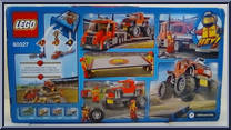 Monster Truck Transporter from City - Box Sets manufactured by Lego [Back]