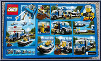 Off-Road Command Center from City - Box Sets manufactured by Lego [Back]