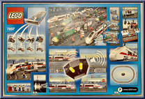 Passenger Train from City - Box Sets manufactured by Lego [Back]