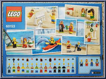 People pack - Fun at the beach from City - Box Sets manufactured by Lego [Back]