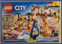 People pack - Fun at the beach from City - Box Sets manufactured by Lego [Front]