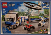 Police Helicopter Transport from City - Box Sets manufactured by Lego [Front]