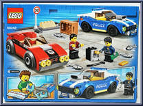 Police Highway Arrest from City - Box Sets manufactured by Lego [Back]