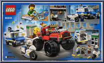 Police Monster Truck Heist from City - Box Sets manufactured by Lego [Back]
