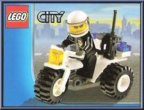 Police Motorcycle from City - Box Sets manufactured by Lego [Front]