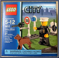 Police Officer from City - Box Sets manufactured by Lego [Front]