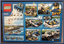 Police Patrol from City - Box Sets manufactured by Lego [Back]