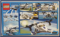 Police Pontoon Plane from City - Box Sets manufactured by Lego [Back]