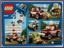 Police Pursuit from City - Box Sets manufactured by Lego [Back]