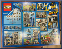 Police Station from City - Box Sets manufactured by Lego [Back]