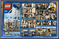 Police Station from City - Box Sets manufactured by Lego [Back]