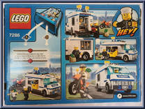 Prisoner Transport from City - Box Sets manufactured by Lego [Back]