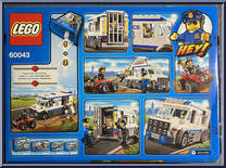 Prisoner Transporter from City - Box Sets manufactured by Lego [Back]
