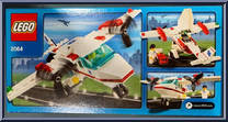 Rescue Plane from City - Box Sets manufactured by Lego [Back]