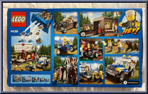 Robber's Hideout from City - Box Sets manufactured by Lego [Back]