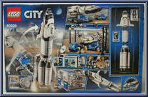 Rocket Assembly & Transport from City - Box Sets manufactured by Lego [Back]