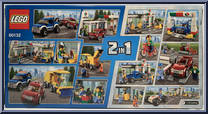 Service Station from City - Box Sets manufactured by Lego [Back]