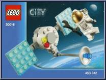 Space Satellite from City - Box Sets manufactured by Lego [Front]