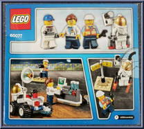Space Starter Set from City - Box Sets manufactured by Lego [Back]