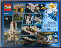 Spaceport from City - Box Sets manufactured by Lego [Back]