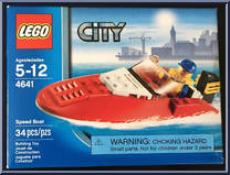 Speed Boat from City - Box Sets manufactured by Lego [Front]