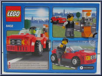 Sports Car from City - Box Sets manufactured by Lego [Back]