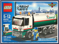Tanker Truck from City - Box Sets manufactured by Lego [Front]
