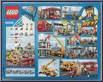 Town Square from City - Box Sets manufactured by Lego [Back]