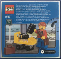 Traveler from City - Box Sets manufactured by Lego [Back]