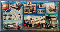 Truck & Forklift from City - Box Sets manufactured by Lego [Back]