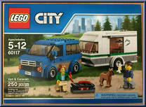 Van and Caravan from City - Box Sets manufactured by Lego [Front]
