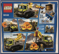 Volcano Crawler from City - Box Sets manufactured by Lego [Back]
