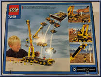 XXL Mobil Crane from City - Box Sets manufactured by Lego [Back]