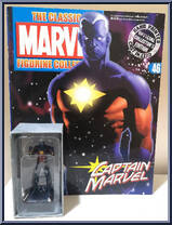 Captain Marvel (Red) from Classic Marvel Figurine Collection - Basic Series manufactured by Eaglemoss [Front]