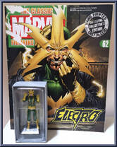 Electro from Classic Marvel Figurine Collection - Basic Series manufactured by Eaglemoss [Front]