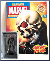 Ghostrider from Classic Marvel Figurine Collection - Basic Series manufactured by Eaglemoss [Front]