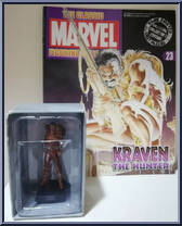 Kraven the Hunter from Classic Marvel Figurine Collection - Basic Series manufactured by Eaglemoss [Front]