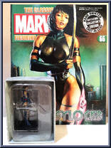Psylocke from Classic Marvel Figurine Collection - Basic Series manufactured by Eaglemoss [Front]