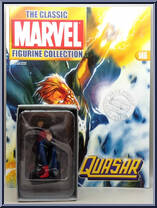Quasar from Classic Marvel Figurine Collection - Basic Series manufactured by Eaglemoss [Front]