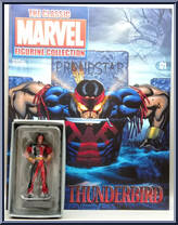 Thunderbird from Classic Marvel Figurine Collection - Basic Series manufactured by Eaglemoss [Front]