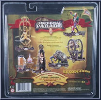 Bethany Bled from Clive Barker's Infernal Parade - Basic Series manufactured by McFarlane [Back]