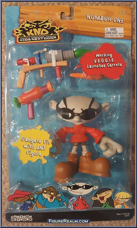 Numbuh 1 Codename Kids Next Door Action Figures Tech2go Action